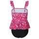 New swimsuit with fashionable printed cute split style swimsuit for girls