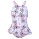 New swimsuit with printed skirt style one-piece swimsuit for girls