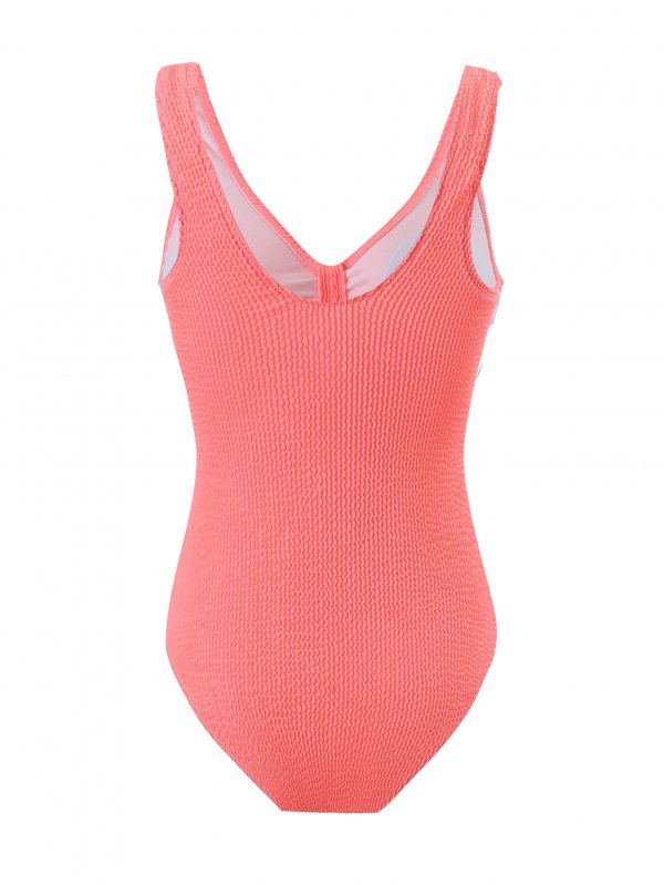 New one-piece swimsuit women's solid color sexy bikini