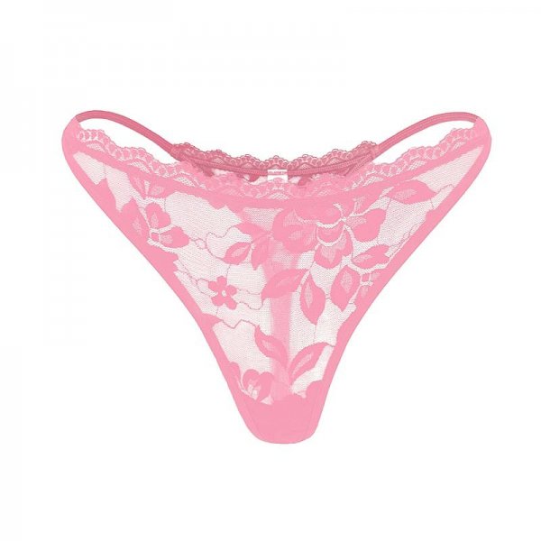 Multi colored lace sexy transparent women's plus size sexy low waisted thong