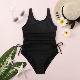New sexy mid size children's one-piece bikini, daughter's swimsuit