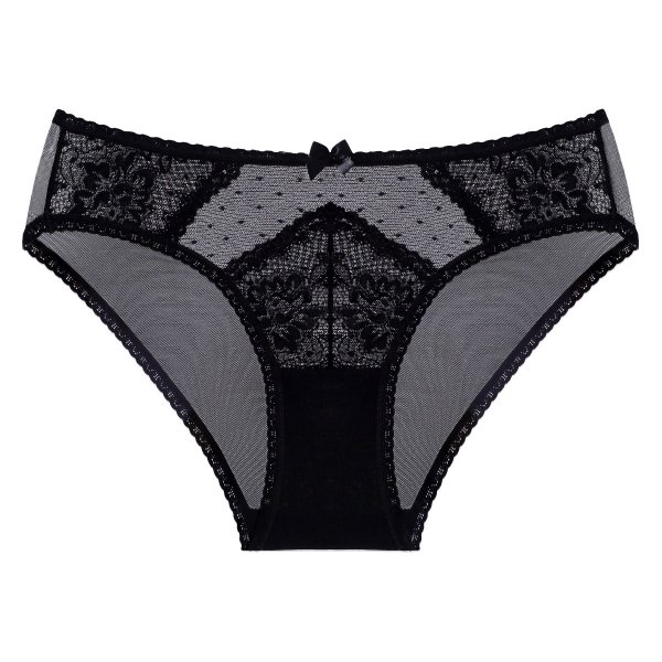 Sexy low waisted triangle pants, seamless and comfortable, half hip women's underwear