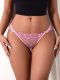 New lace multi-color knitted flower sexy, comfortable, breathable, lightweight women's thong