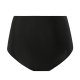 New women's triangle swimsuit with pleated solid color and high elasticity bikini swimsuit Pants