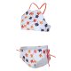 Children's swimsuit fashionable printed girls' swimsuit set