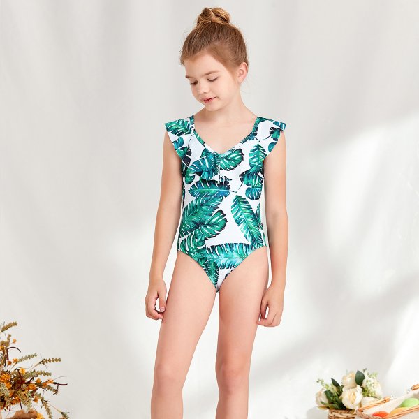 Children's one-piece swimsuit printed swimsuit bikini