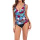 New split Tankini swimsuit printed sexy vest style swimsuit for women