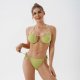New bikini solid color sexy bikini women's split swimsuit triangle bikini