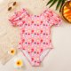 Children's swimsuit, baby girl printed swimsuit, girls' one-piece cute swimsuit