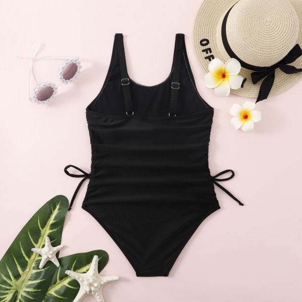 New sexy mid size children's one-piece bikini, daughter's swimsuit