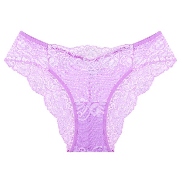 New style butt-hugging sexy underwear, lace trim, soft and breathable women's underwear