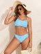 2026 new split swimsuit leopard print minimalist bikini with chest cushion women's sexy beach swimsuit women