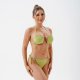 New bikini solid color sexy bikini women's split swimsuit triangle bikini