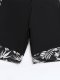 New sports split women's short sleeved printed swimsuit surfing suit set
