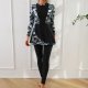 New Muslim swimsuit for women, conservative swimsuit, printed beach swimsuit, Burkini surfing suit