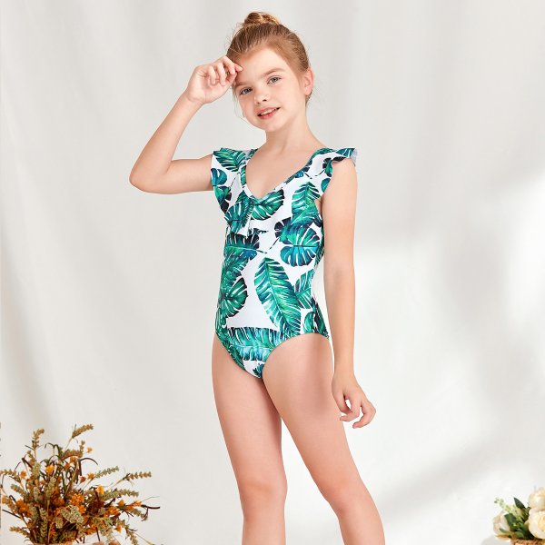 Children's one-piece swimsuit printed swimsuit bikini