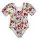 New children's swimsuit fashionable one-piece girls' swimsuit