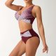 New Bikini Printed Sexy Bikini Set Split Swimsuit