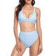 New bikini swimsuit women's split solid color sexy bikini swimsuit