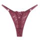 New lace bow hollow low waist sexy women's thong
