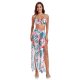 New Split Swimsuit Women's Printed Sexy Bikini 3-Piece Set