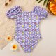 Children's swimsuit, baby girl printed swimsuit, girls' one-piece cute swimsuit