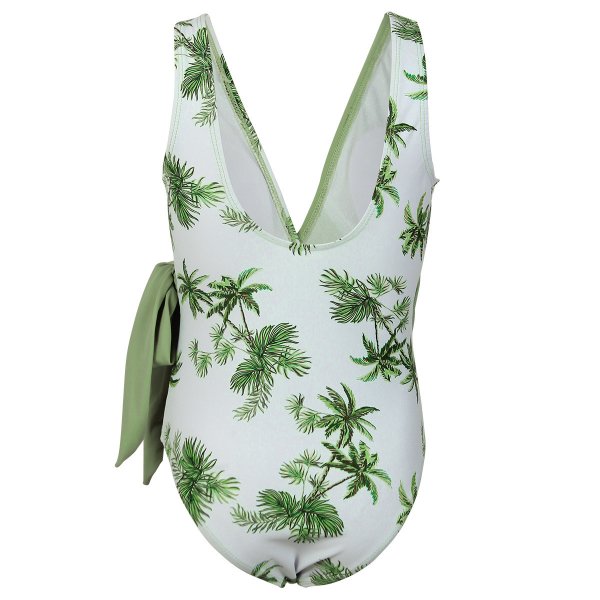 New children's swimsuit printed fashionable girls' one-piece swimsuit