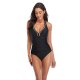 New tight solid color one-piece swimsuit for women