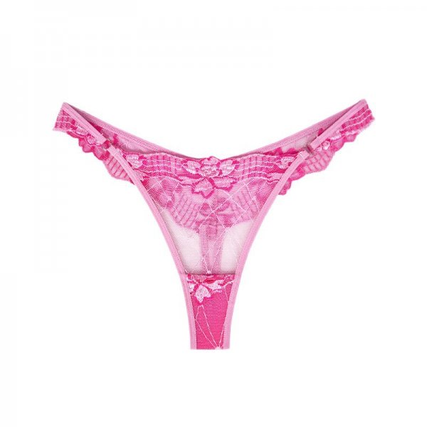 New lace multi-color knitted flower sexy, comfortable, breathable, lightweight women's thong