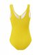 New one-piece swimsuit women's solid color sexy bikini