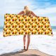 New beach towel with fashionable printed oversized towel