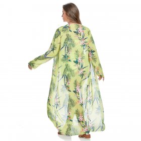 New swimsuit sexy printed plus size bikini set swimsuit women