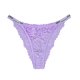Lace sexy explosive low waist embroidered flower thong for women