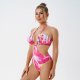 One-piece swimsuit three piece set women's bikini swimsuit lace up beach skirt