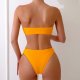 New Split Swimsuit Sexy Solid Color Adult Bikini Set Swimsuit Female