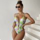 New one-piece swimsuit printed sexy bikini swimsuit for women