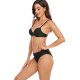 New bikini solid color women's sexy split bikini