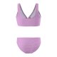 Children's swimsuit solid color sexy girl bikini set girls' swimsuit