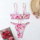 New Split Swimsuit Women's Printed Sexy Bikini Set