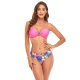 New Split Swimsuit Women's Printed Sexy Bikini 3-Piece Set