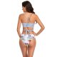 New swimsuit split print swimsuit sexy female bikini