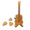 Wooden Acoustic Guitar Pick Box, Wooden Decorative Ornament