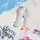 New children's swimsuit split print floral three piece shorts bikini