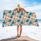 New beach towel with fashionable printed oversized towel
