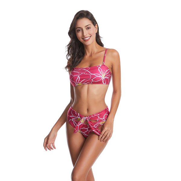 New Split Swimsuit Printed Sexy Women's Bikini