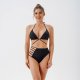 2025 new bikini solid color sexy bikini for women