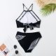 2025 sexy bikini swimsuit three piece set for women's sun protection beach skirt swimsuit