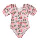 New children's swimsuit fashionable one-piece girls' swimsuit