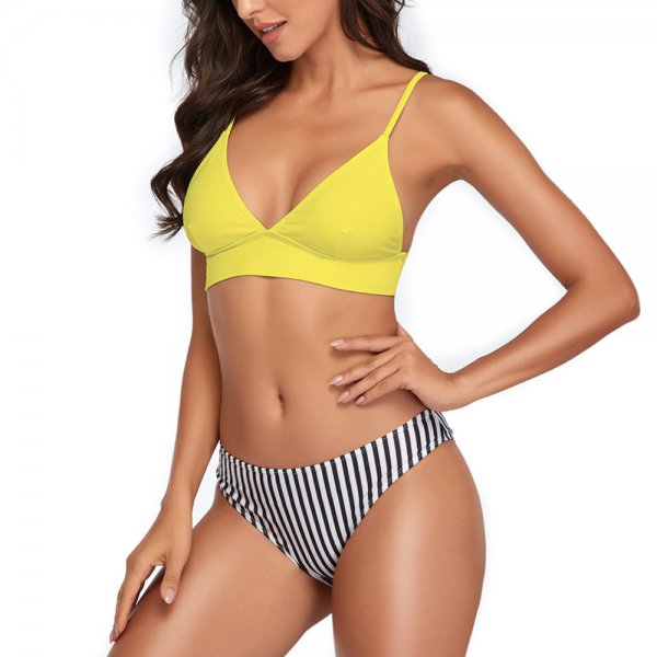 New women's swimsuit sexy bikini fashion striped bikini