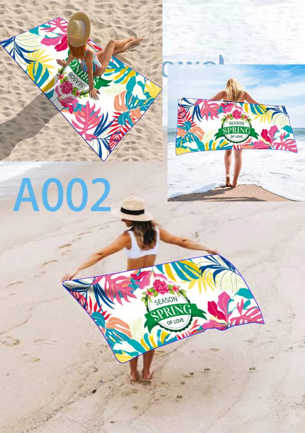 New beach towel with fashionable printed oversized towel
